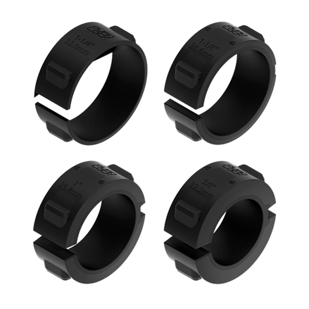 Quad Lock - Pro verzia sada dištančných vložiek držiaka na riadidlá motocykla