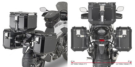 GIVI BOČNÉ NOSIČE HONDA CB 500 X (19-22) PLO1171CAM