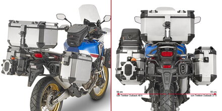 GIVI BOČNÉ NOSIČE TREKKER OUTBACK HONDA CRF 1000L AFRICA TWIN/ADVENTURE SPORTS PL1161CAM