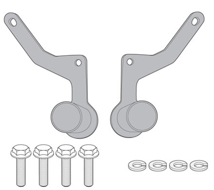 GIVI MONTÁŽNA SADA PRE MOTO GUZZI V85 TT NA PRÍDAVNÉ SVETLÁ LS8203