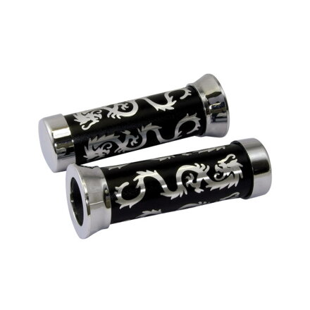 Dragon - Univerzálne rukoväte / gripy na riadidlá s priemerom 25mm pre motocykle