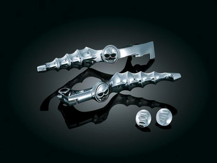 Chrómované brzdové a spojkové páčky pre motocykle Honda  (7411)