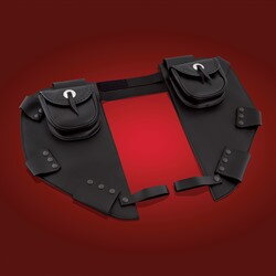 Kožené návleky na padací rám - pár