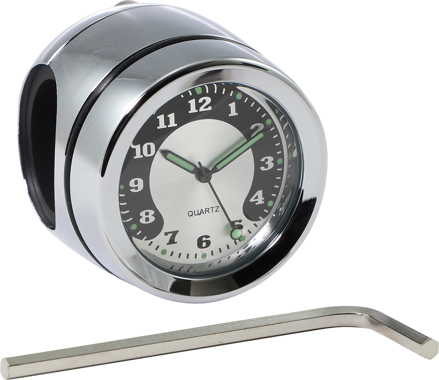 DS - Hodinky na riadidlá 25mm pre motocykle