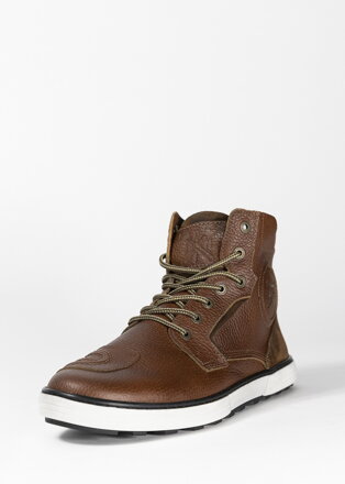 John Doe - Motorkárske topánky SHIFTER BROWN