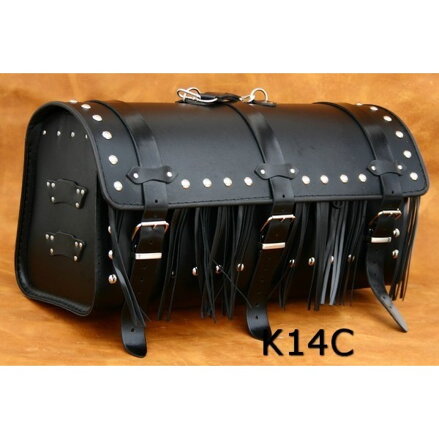 Kožená zadná brašňa - kufor - 1ks (K14C)