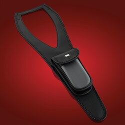 Kožený pás na nádrž s vreckom Kawasaki VN900