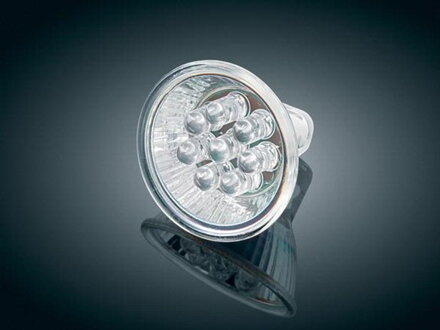 Large Red L.E.D. Reflector Bulb - MR16 Type (ea)