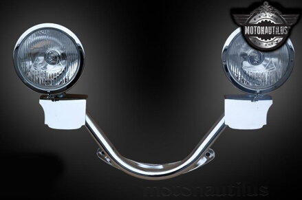 MOTON - Rampa na prídavné svetlá + LED svetlá pre YAMAHA MIDNIGHT STAR 1300 V STAR