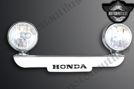 MOTON - Rampa na prídavné svetlá + LED svetlá pre HONDA REBEL 125