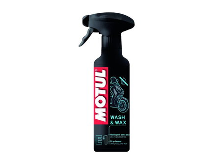 MOTUL E1 WASH & WAX SUCHÝ ČISTIACI PROSTRIEDOK 400ml