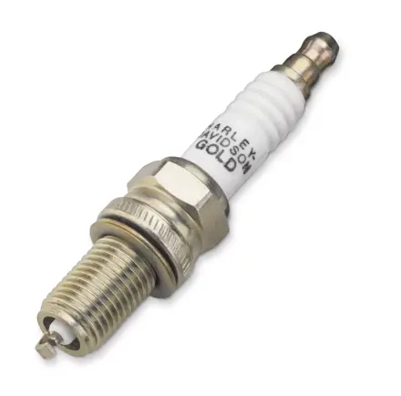 Harley Davidson - Originálna zapaľovacia sviečka 10R12X pre Harley Davidson Sportster XR1200 2008-2013 - zlatá