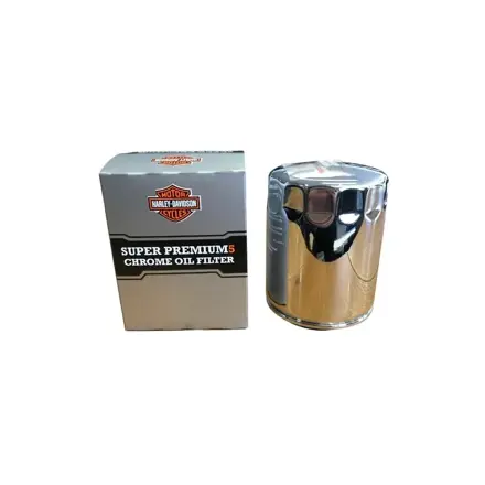 Harley Davidson - Originálny olejový filter pre Harley Davidson Softail / Touring Milwaukee Eight 2017+ - chrómovaný