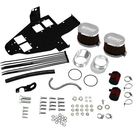 Chrómované vzduchové filtre BIG AIR pre Yamaha XV 1900 Midnight Star / Raider