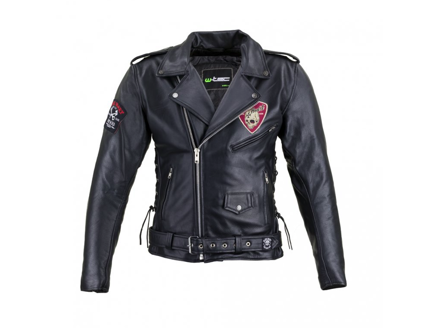 Kožená bunda na motorku W-TEC Black Heart Perfectis 