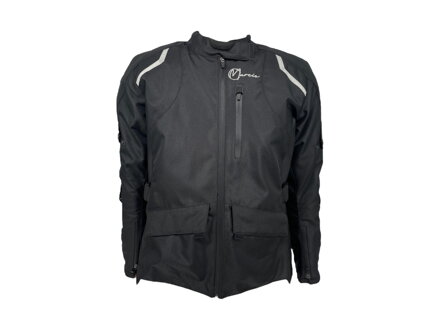 Murcio -  Turistická dámska textilná motocyklová bunda - čierna