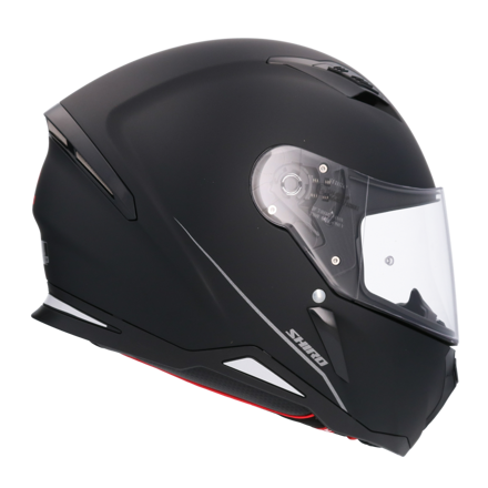 Shiro - Hunter Integrálna motocyklová helma - čierna matná