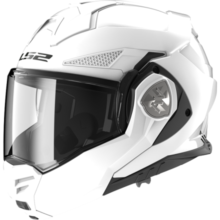 LS2 - Preklápacia helma na motocykel FF901 ADVANT X SOLID BIELA