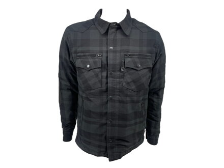 Murcio - Pánska kevlárová košeľa na motocykel - olivová farba