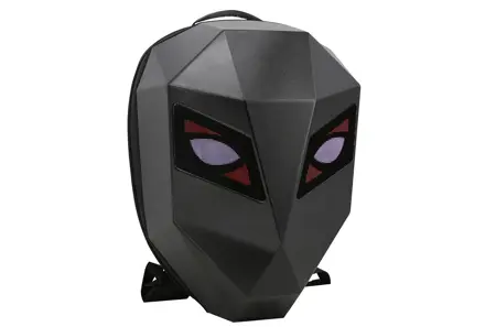Motocyklový batoh Iron Man s programovateľnými LED displejmi
