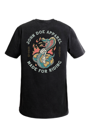 John Doe - Motorkárske tričko T-SHIRT SNAKE II