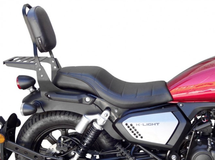 SPAAN - Opierka spolujazdca s nosičom batožiny pre Keeway K-Light 125 2020+