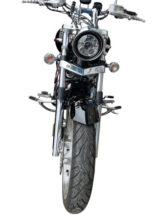 LED Predná parabola s držiakom pre Yamaha XV1900 Raider