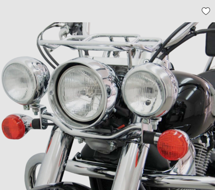 Rampa na prídavné svetlá s úchytom na smerovky pre Honda VT750 C4/C5