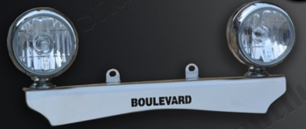 MOTON - Rampa na prídavné svetlá + LED svetlá pre SUZUKI INTRUDER / VOLUSIA VL 800 C50 