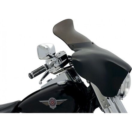 Dymové zahnuté plexi 23cm do masky / kapoty Batwing 