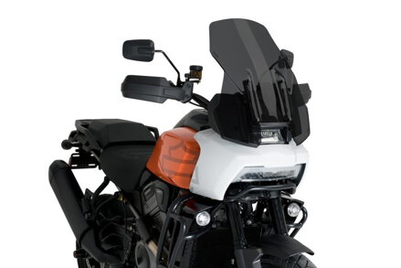 PUIG - Turistické plexisklo pre Harley Davidson Pan America 2021-2025 - čierne