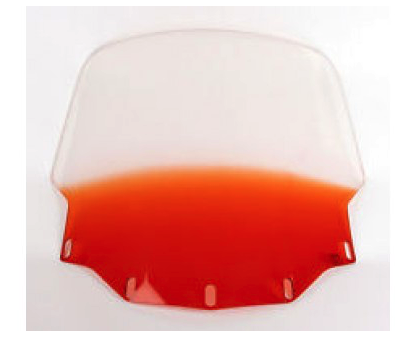 Motocyklové plexisklo 28" pre Honda GoldWing GL 1500 - oranžové