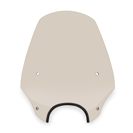 Motocyklové plexisklo El Paso pre Honda CMX Rebel 500 2017-2023 - priesvitné 