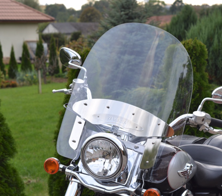 Veľké akrylové plexisklo Yamaha XV 1900 Midnight Star (PLUS)