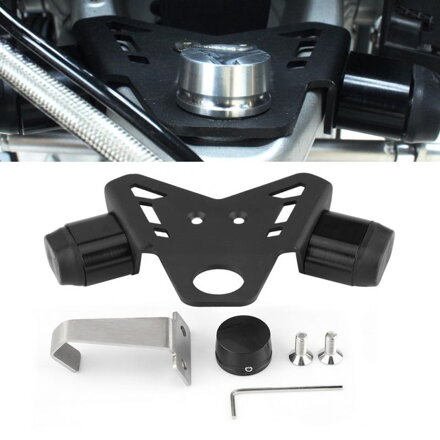 Doraz riadenia / obmedzovač uhla riadenia – BMW R1200GS / R1250GS