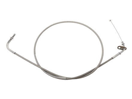 Ťažné predĺžené plynové lanko +15cm pre motocykle YAMAHA V-Star 1100 a XVS1100 20-01951