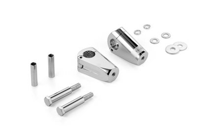 Nádstavce riadidiel priemer 25mm (1") chróm (56-067)