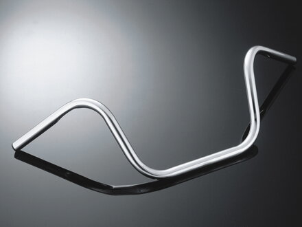 Oceľové riadidlá STREET LOW 22mm / 82cm, chróm (55-241)