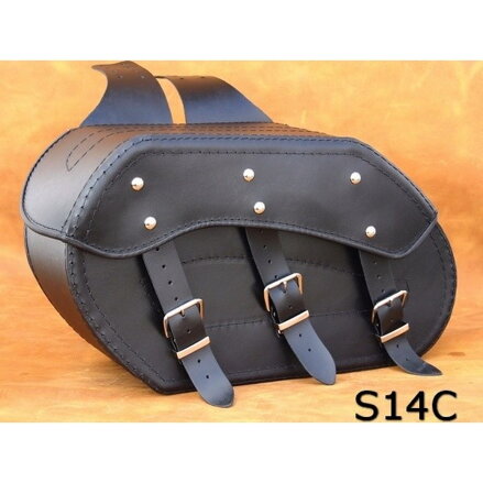 Kožené bočné brašne 2ks (S14C)