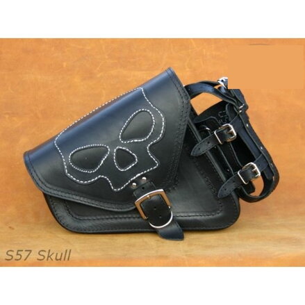   Kožená bočná brašňa Harley Davidson Sportster ľavá 1ks (S57C)