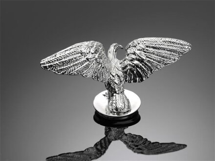 Highway Hawk Soška na blatník EAGLE WIDE (orol), chróm 02-075