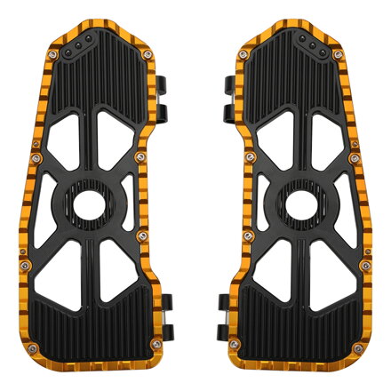 Predné Platne Vodiča Harley-Davidson Touring 2009–2023 / Čierno-Zlaté