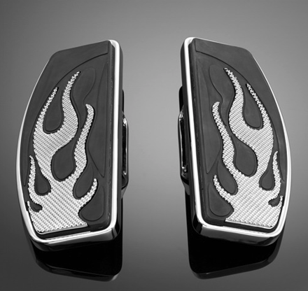 Platne vodiča Highway Hawk FLAME pre motocykle HONDA VT1100C2 ACE (pár) 731-1113