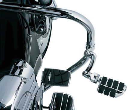 Predstupačky LONGHORN DUALLY ISO na padací rám motocykla s priemerom 32mm