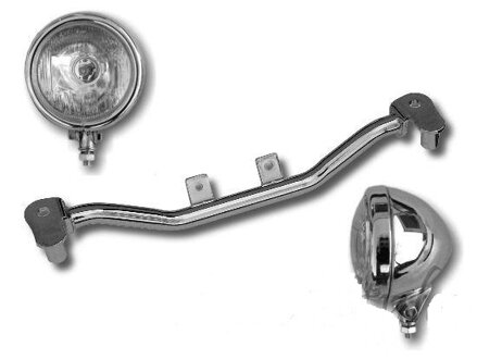 ROAD - Rampa na prídavné svetlá s úchytom smeroviek pre Yamaha Drag Star XVS 650 Classic