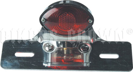 EMGO 62-21601 ZADNÉ SVETLO CHRÓM S DRŽIAKOM NA ŠPZ