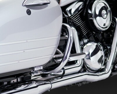 Chrómovaný Vance & Hines výfuk TOURING DUALS pre Kawasaki VN 1500 / 1600