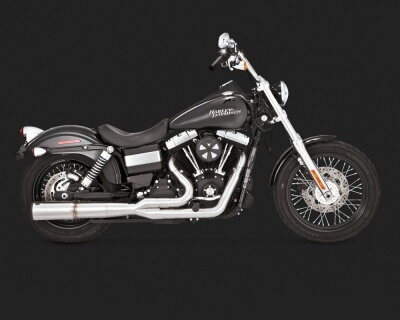 Nerezový Vance & Hines výfuk STAINLESS HI-OUTPUT 2-INTO-1 pre Harley Davidson