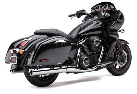 4 palcová koncovka výfuku pre Kawasaki Vulcan 1700 Voyager (14-14) / 4230