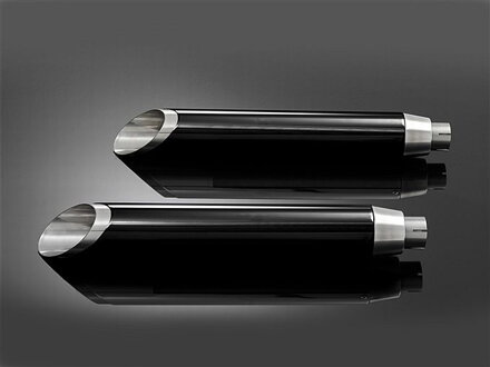 Výfukové koncovky / tlmiče Highway Hawk SLASHCUT, E-mark pre motocykle HARLEY-DAVIDSON Sportster 883/1200 ('04 - a vyššie) 657-8841